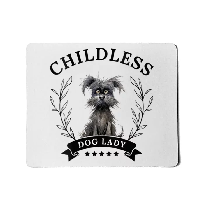 Childless Dog Lady For President 2024 Childless Dog Lady Mousepad