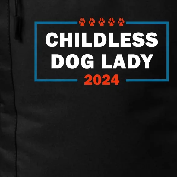 Childless Dog Lady Is Voting Kamala Election Usa 2024 Daily Commute Backpack