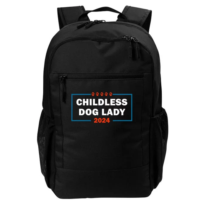 Childless Dog Lady Is Voting Kamala Election Usa 2024 Daily Commute Backpack