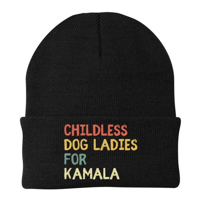 Childless Dog Ladies For Kamala Knit Cap Winter Beanie