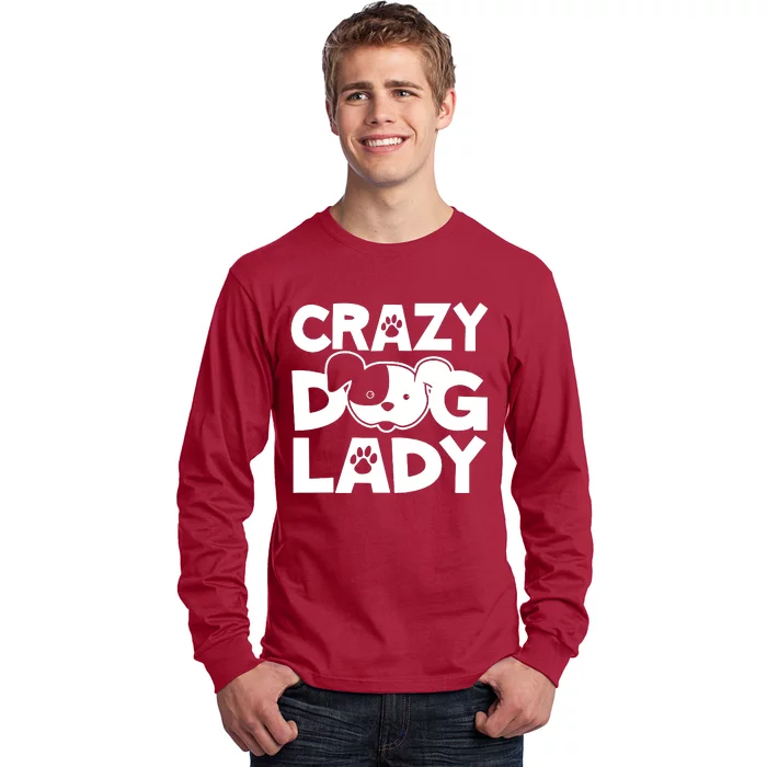 Crazy Dog Lady Long Sleeve Shirt