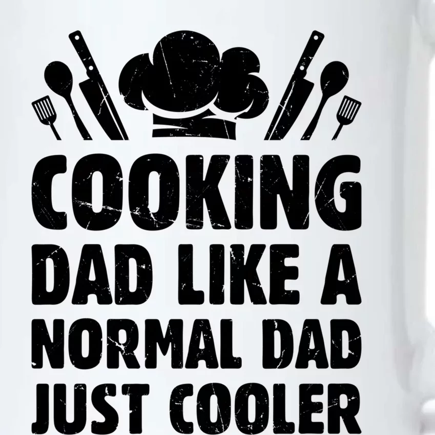 Cooking Dad Like A Normal Dad Just Cooler Cooking Chef Daddy Gift Black Color Changing Mug