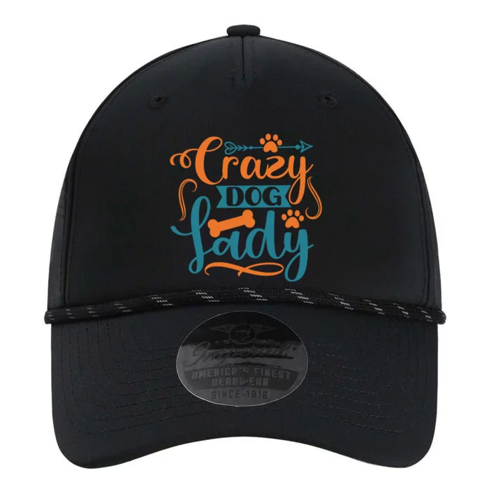 Crazy Dog Lady Dog Enthusiast Apparel Performance The Dyno Cap