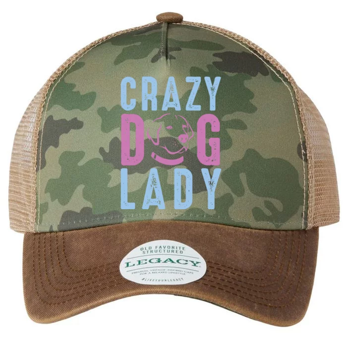 Crazy Dog Lady Legacy Tie Dye Trucker Hat