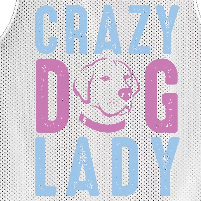 Crazy Dog Lady Mesh Reversible Basketball Jersey Tank