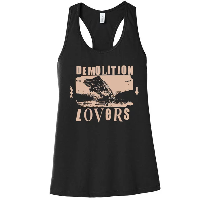 Catchinglizards Demolition Lovers New Women's Racerback Tank