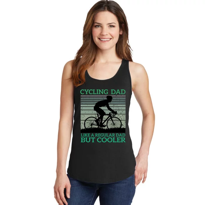 Cycling Dad Like A Regular Dad But Cooler Ladies Essential Tank