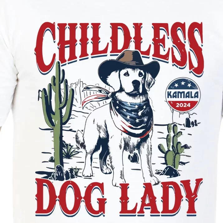 Childless Dog Lady Kamala For President 2024 Comfort Colors T-Shirt