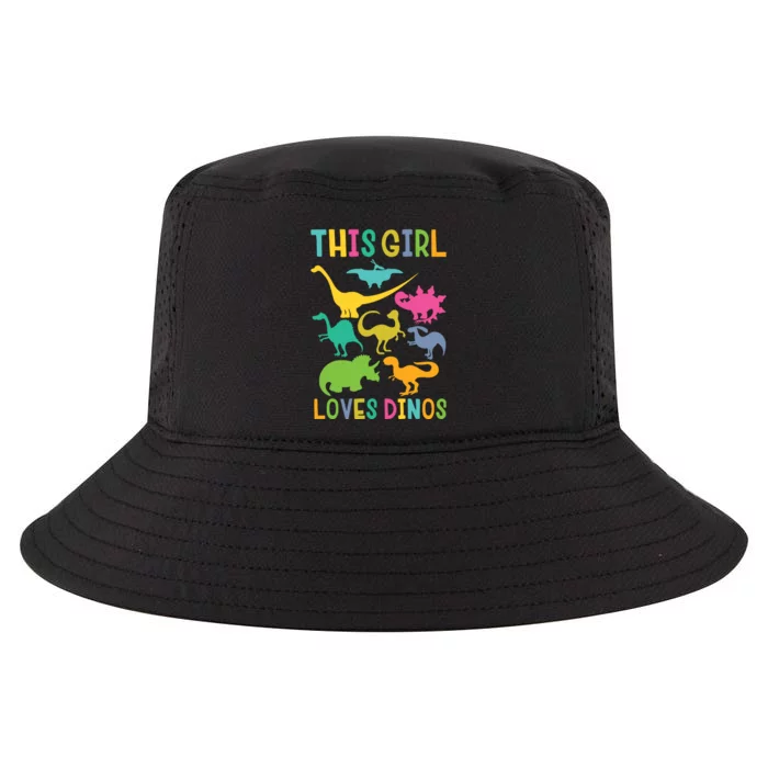 Cute Dinosaur Love Dinos Cool Comfort Performance Bucket Hat