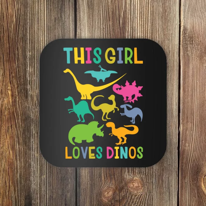 Cute Dinosaur Love Dinos Coaster