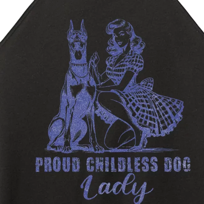 Childless Dog Ladies Vote Lady Election 2024 Women’s Perfect Tri Rocker Tank