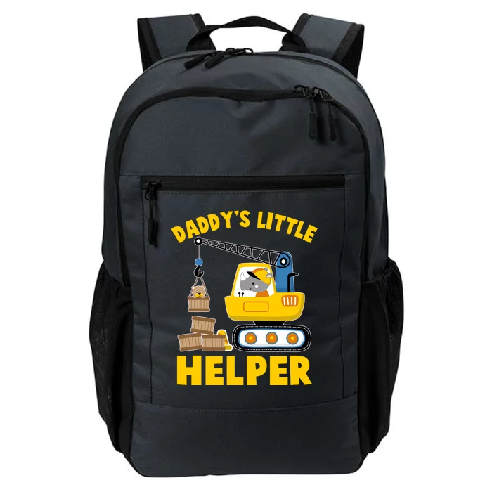 Cute Daddy's Little Helper Construction Daily Commute Backpack