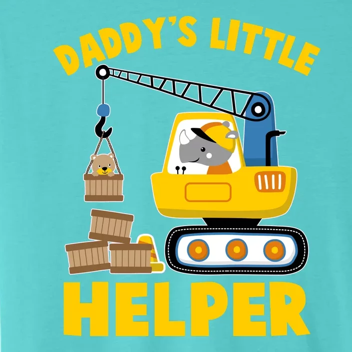 Cute Daddy's Little Helper Construction ChromaSoft Performance T-Shirt