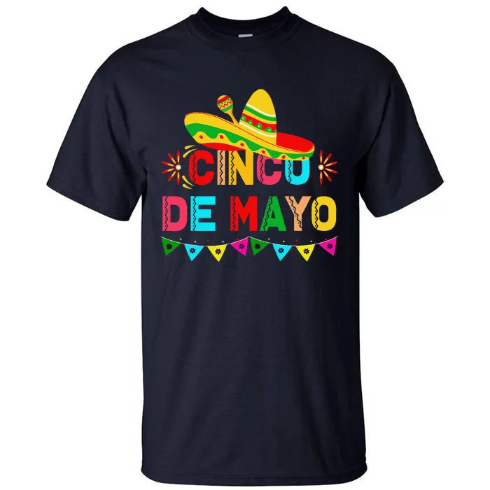 Cinco De Mayo Mexican Festival Party Tall T-Shirt