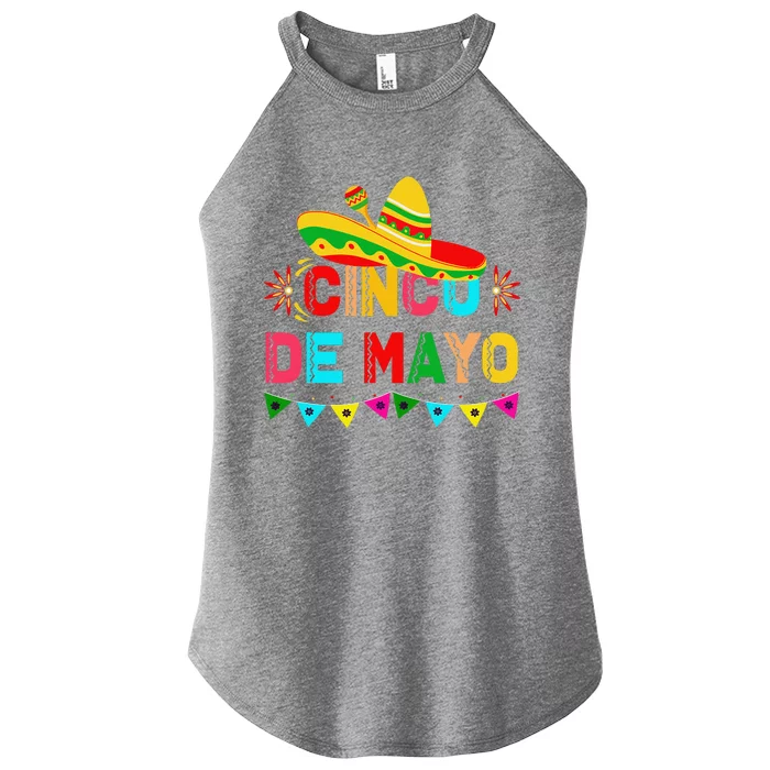 Cinco De Mayo Mexican Festival Party Women’s Perfect Tri Rocker Tank