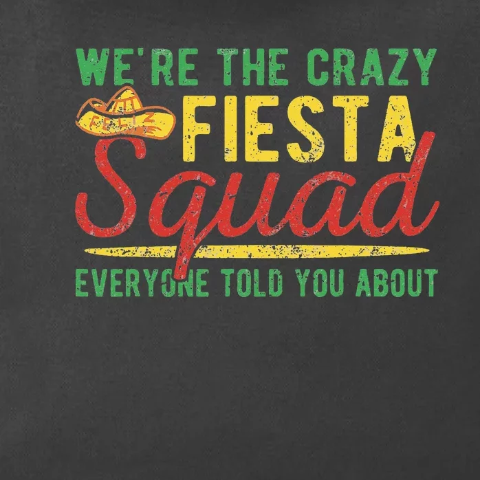 Cinco De Mayo Fiesta Squad Zip Tote Bag