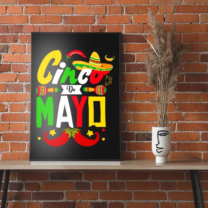 Cinco De Mayo Mexican Fiesta 5 De Mayo For Mexican Poster