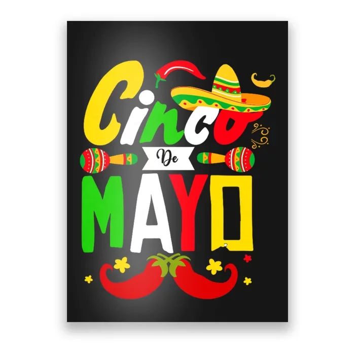 Cinco De Mayo Mexican Fiesta 5 De Mayo For Mexican Poster