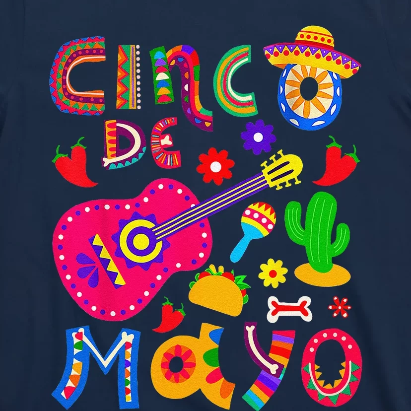 Cinco De Mayo Mexican Fiesta 5 De Mayo Mexico Mexican Day T-Shirt