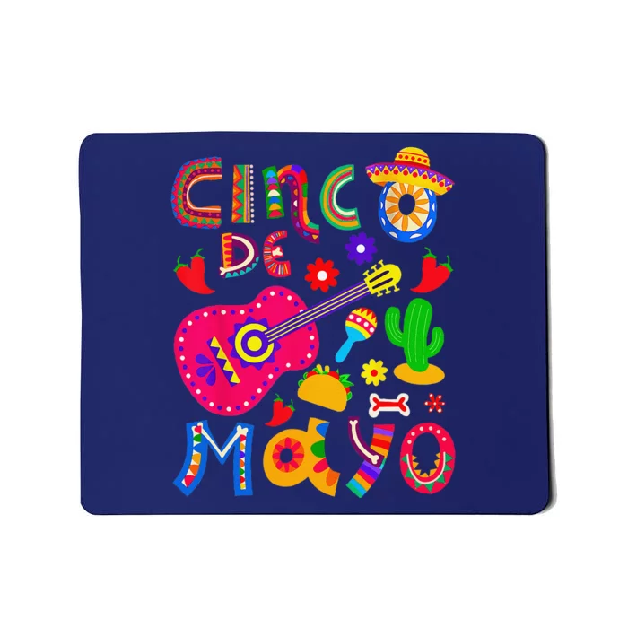 Cinco De Mayo Mexican Fiesta 5 De Mayo Mexico Mexican Day Mousepad