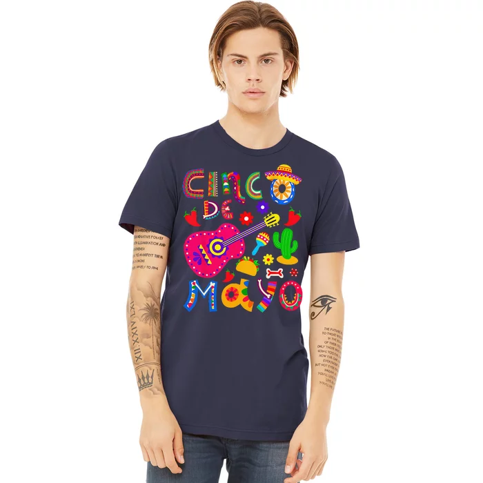 Cinco De Mayo Mexican Fiesta 5 De Mayo Mexico Mexican Day Premium T-Shirt