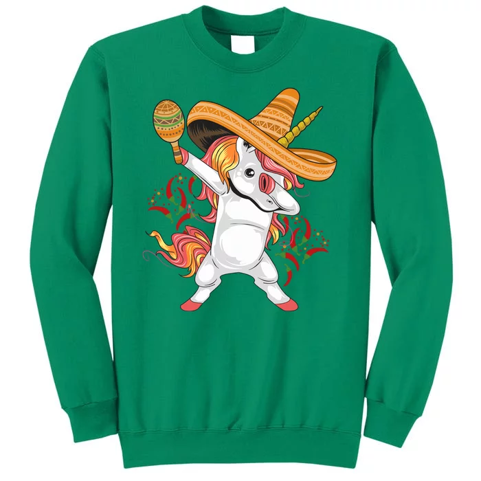 Cinco De Mayo Unicorn Dab Sweatshirt