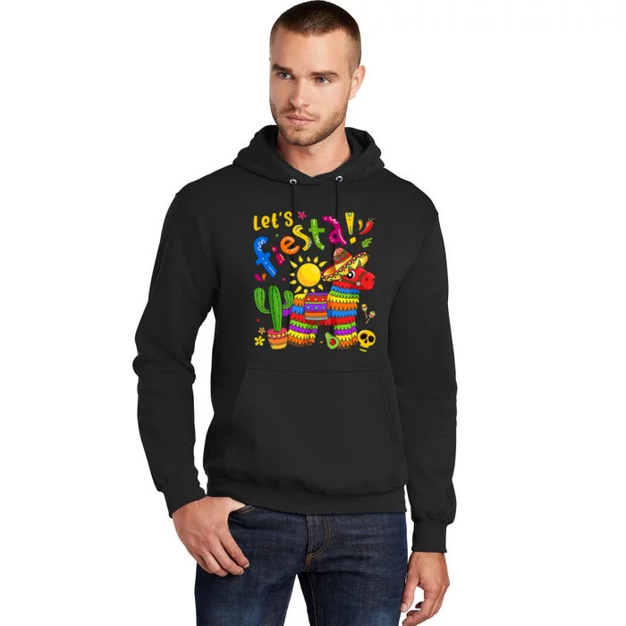 Cinco De Mayo Mexican LetS Fiesta Fun Tall Hoodie