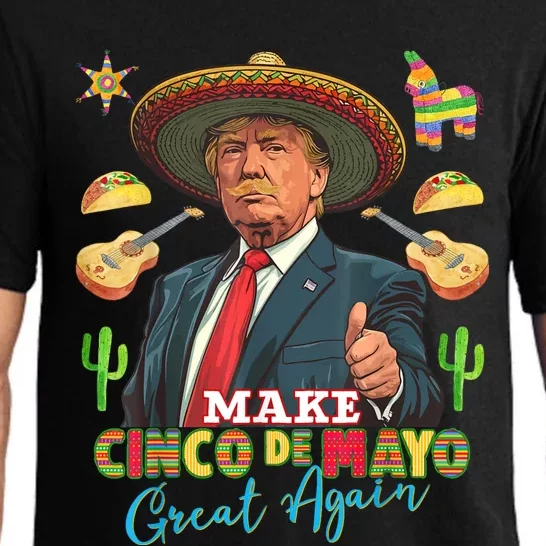 Cinco De Mayo Make Cinco De Mayo Great Again Donald Trump Pajama Set