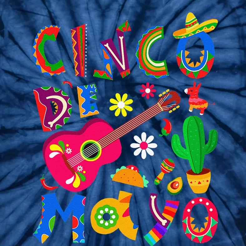 Cinco De Mayo Mexican Fiesta 5 De Mayo Mexico Mexican Day Tie-Dye T-Shirt