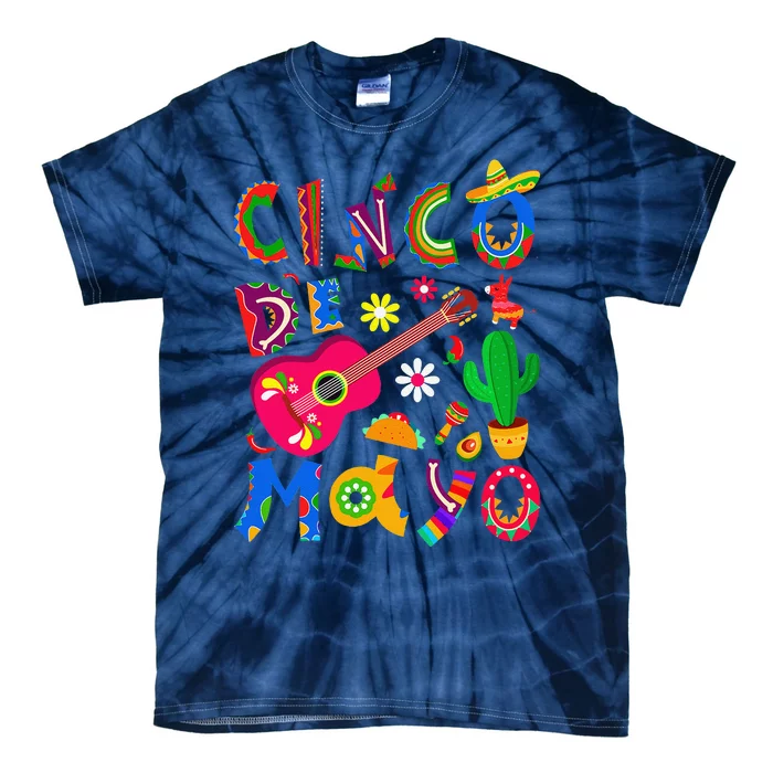 Cinco De Mayo Mexican Fiesta 5 De Mayo Mexico Mexican Day Tie-Dye T-Shirt