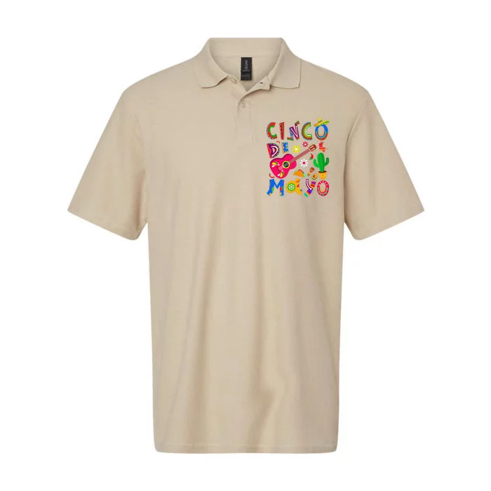 Cinco De Mayo Mexican Fiesta 5 De Mayo Mexico Mexican Day Softstyle Adult Sport Polo