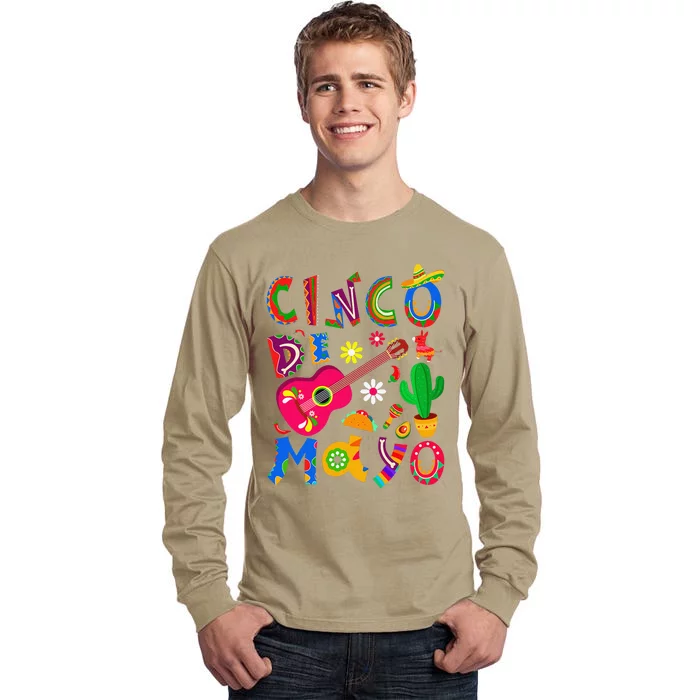 Cinco De Mayo Mexican Fiesta 5 De Mayo Mexico Mexican Day Tall Long Sleeve T-Shirt