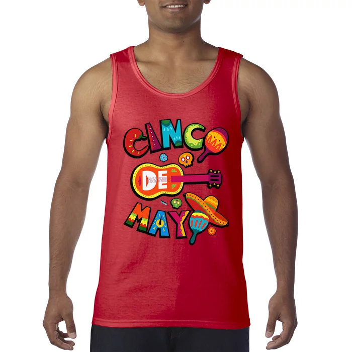 Cinco De Mayo Mexican Fiesta 5 De Mayo Tank Top