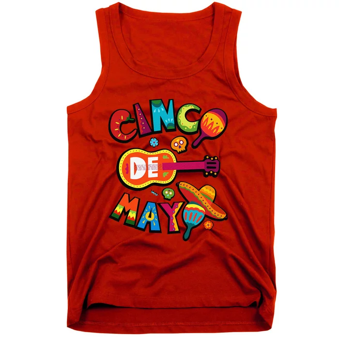 Cinco De Mayo Mexican Fiesta 5 De Mayo Tank Top