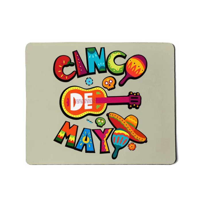 Cinco De Mayo Mexican Fiesta 5 De Mayo Mousepad