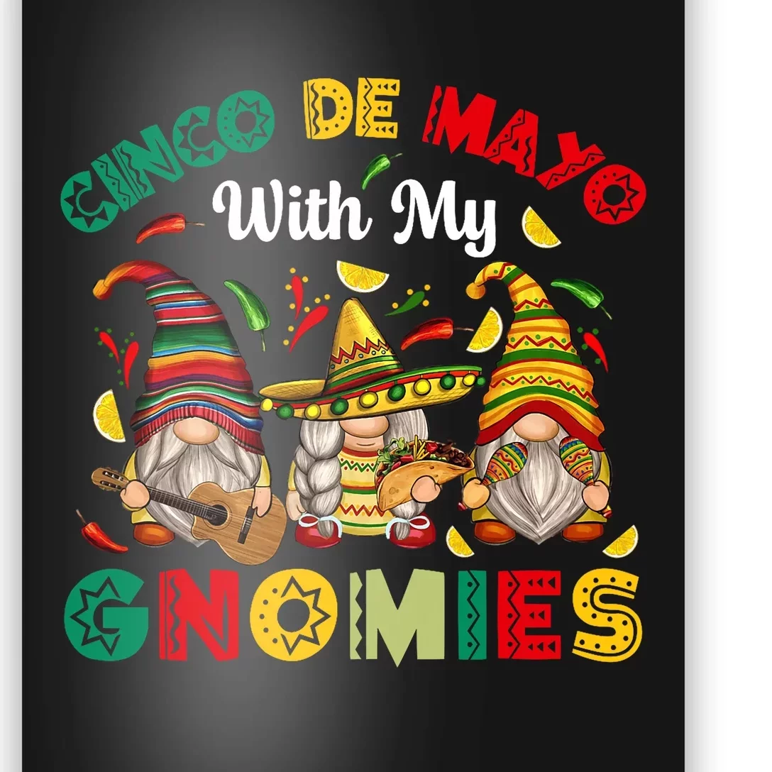 Cinco De Mayo With My Gnomies Mexican Fiesta Poster