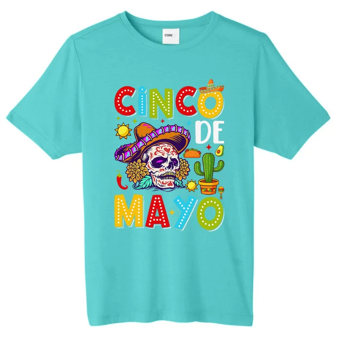 Cinco De Mayo Mexican Fiesta Squad 5 De Mayo For Mexican ChromaSoft Performance T-Shirt