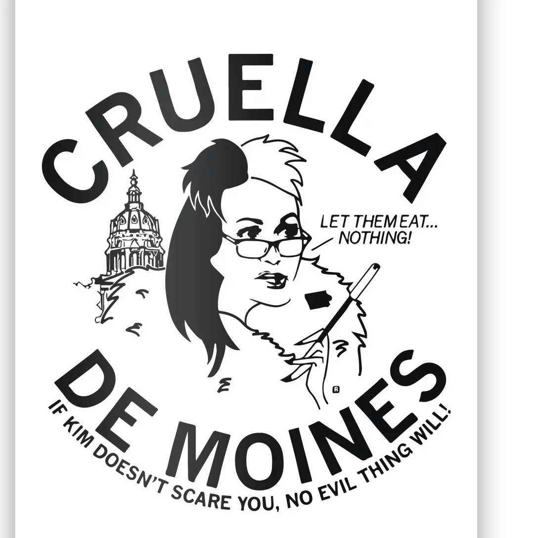 Cruella De Moines Kim Reynolds Poster