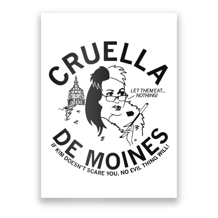 Cruella De Moines Kim Reynolds Poster