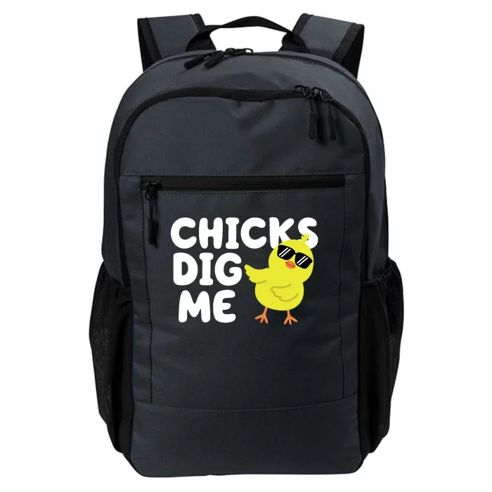 Chicks Dig Me Funny Baby Chick Chicken Daily Commute Backpack