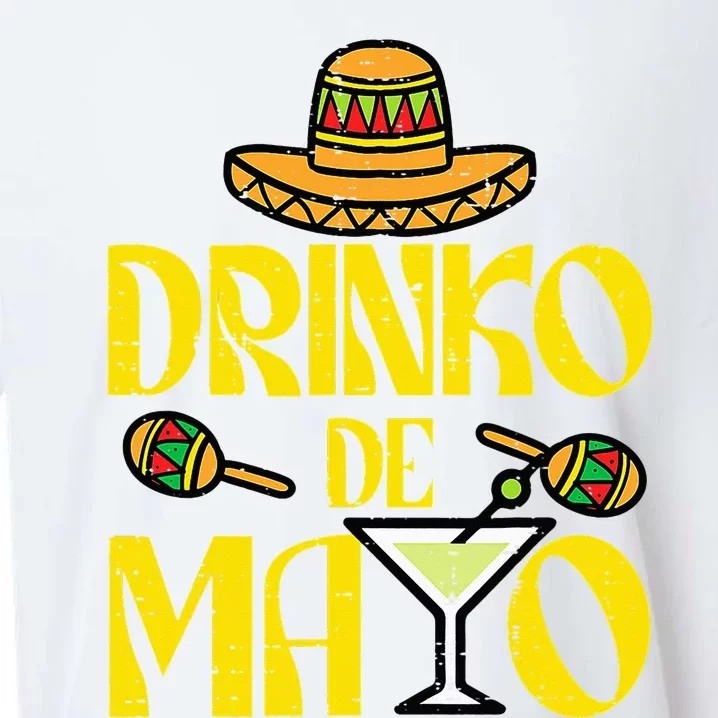 Cinco De Mayo Drinko De Mayo Mexican Fiesta Sueded Cloud Jersey T-Shirt