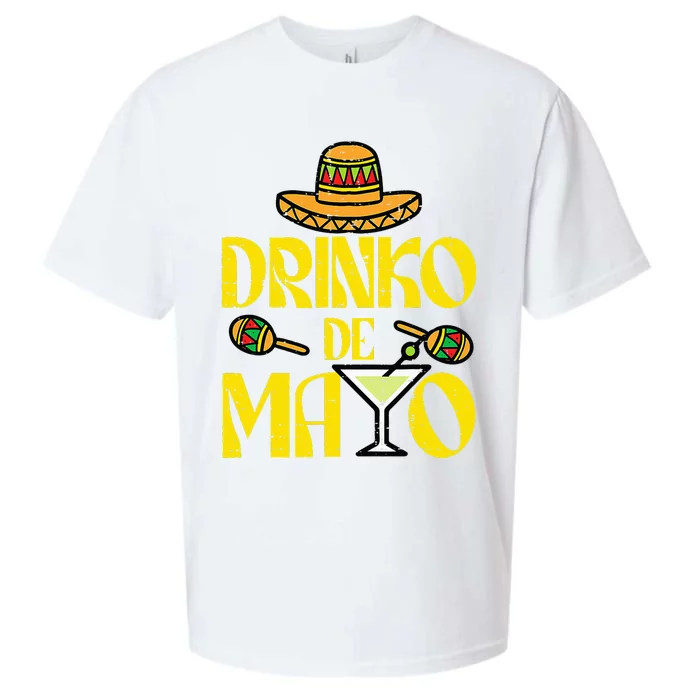 Cinco De Mayo Drinko De Mayo Mexican Fiesta Sueded Cloud Jersey T-Shirt