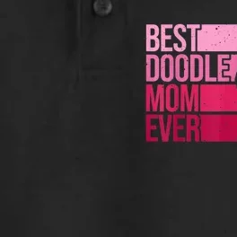 Cool Doodle Mom Art Women Aussiedoodle Goldendoodle Dog Dry Zone Grid Performance Polo