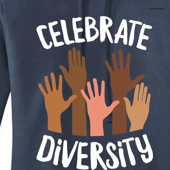 Celebrate Diversity Melanin Black History African Pride Gift Women's Pullover Hoodie