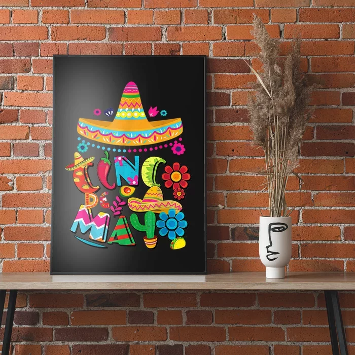 Cinco De Mayo Mexican Fiesta 5 De Mayo Viva Mexico Poster