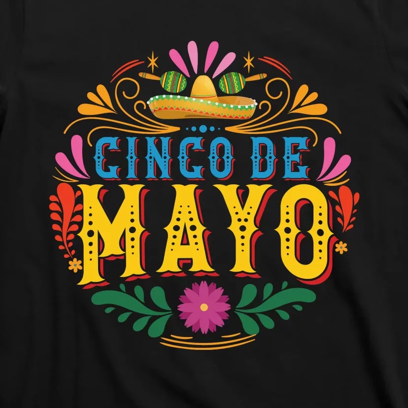 Cinco De Mayo Celebration Graphic T-Shirt