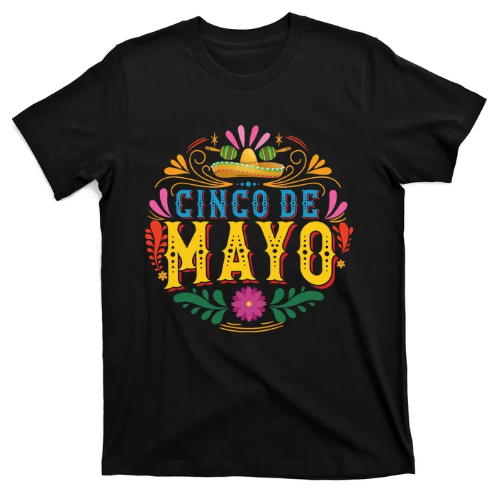 Cinco De Mayo Celebration Graphic T-Shirt