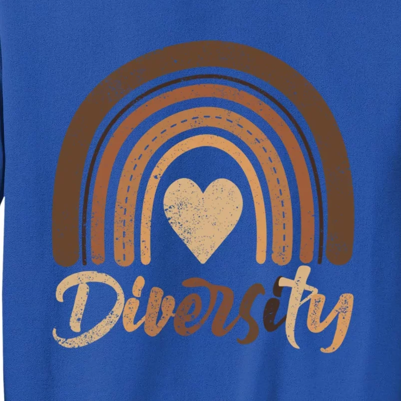 Celebrate Diversity Melanin Rainbow Bhm Blm Afro Cute Gift Sweatshirt