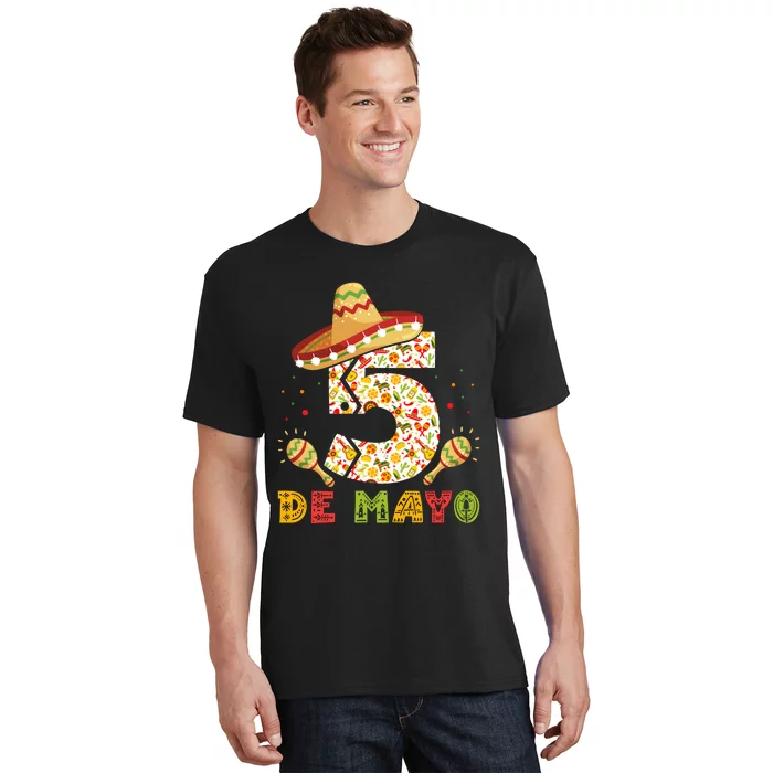 Cinco De Mayo Celebration Graphic T-Shirt