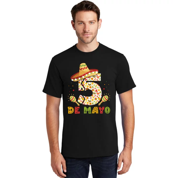 Cinco De Mayo Celebration Graphic Tall T-Shirt